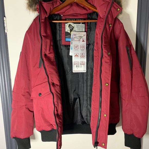 Brand new Men POINT ZERO winter jacket parka - Picture 2 of 8